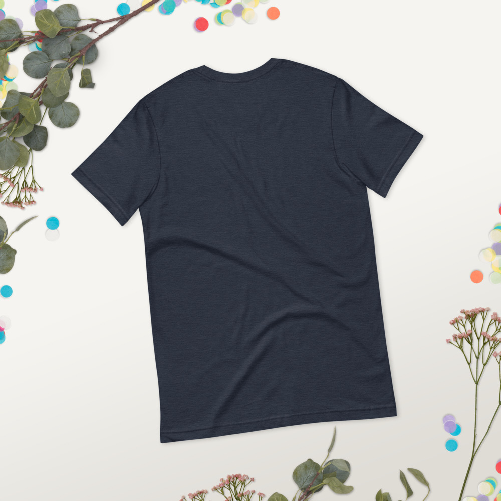 navy KanjiWear shirt — back