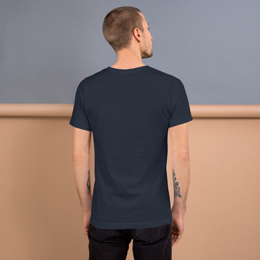 navy KanjiWear shirt — back