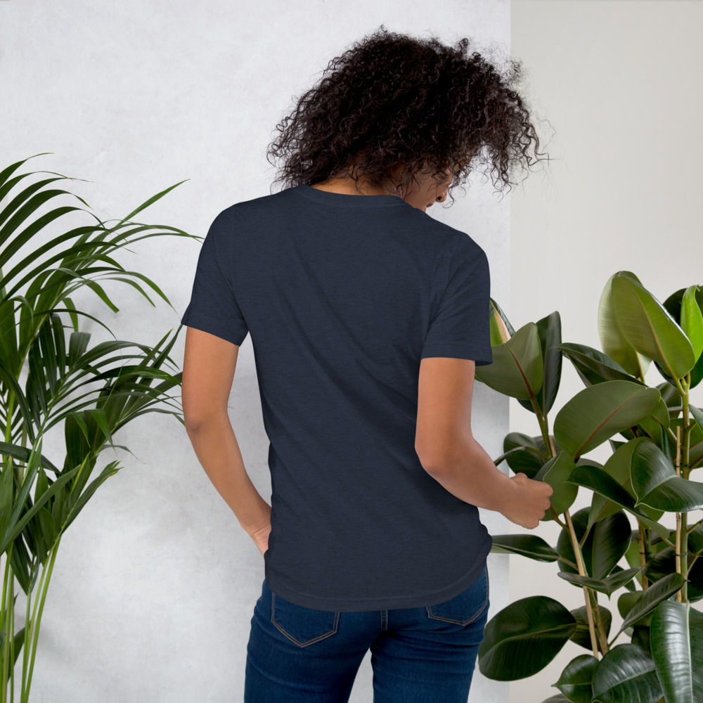 navy KanjiWear shirt — back