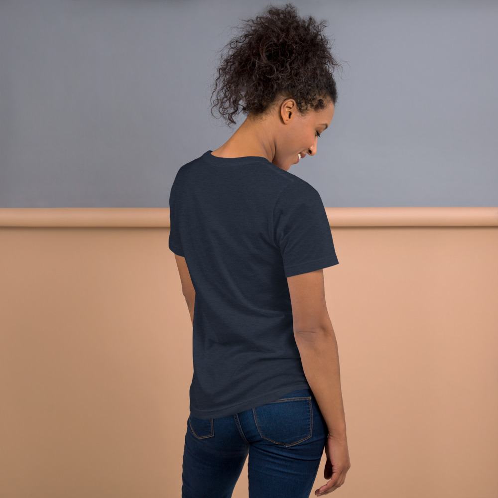 navy KanjiWear shirt — back