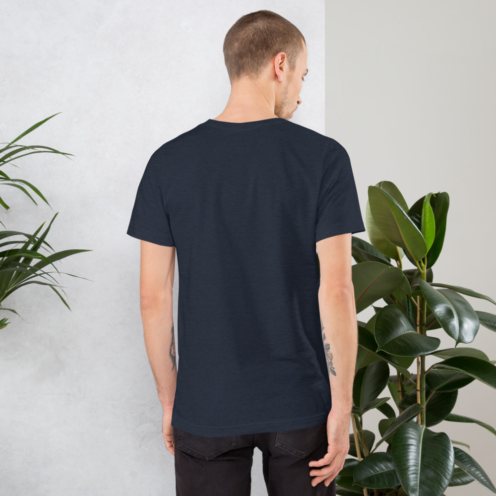 navy KanjiWear shirt — back