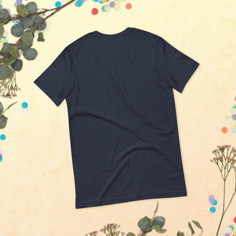navy KanjiWear shirt — back