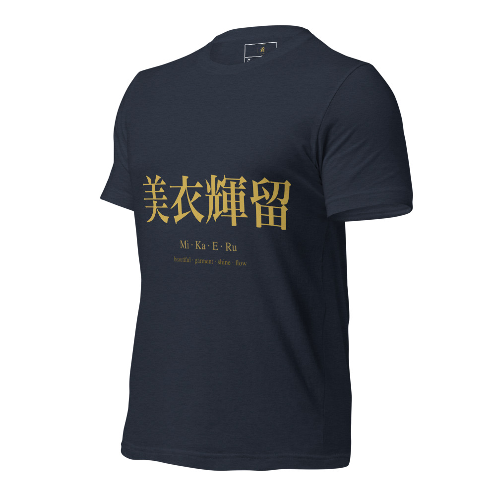 navy KanjiWear shirt — left-front