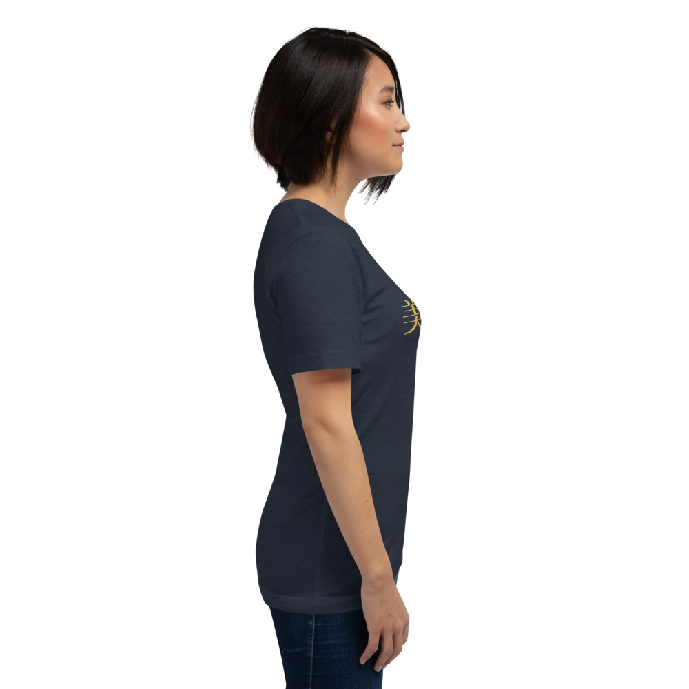 navy KanjiWear shirt — right