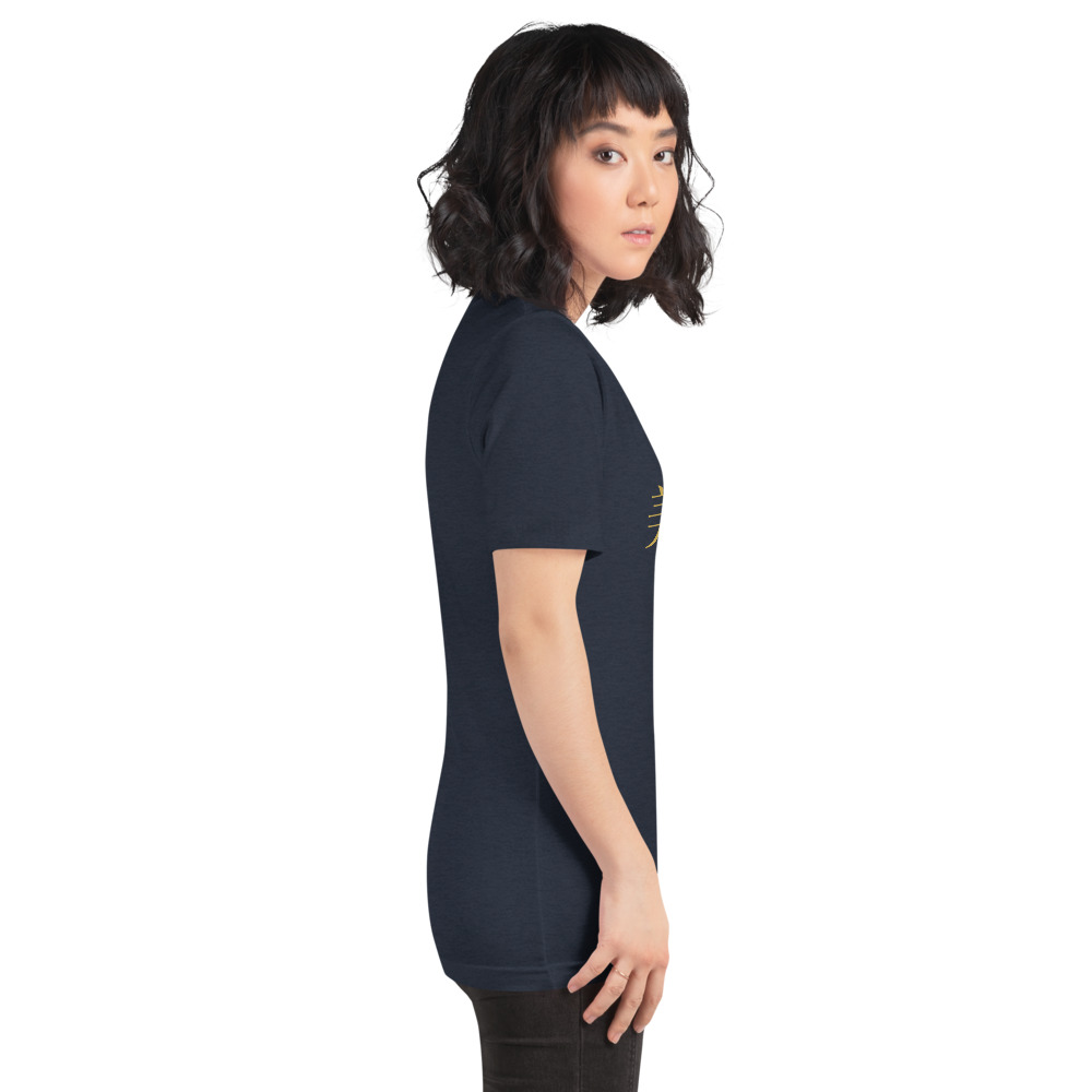 navy KanjiWear shirt — right