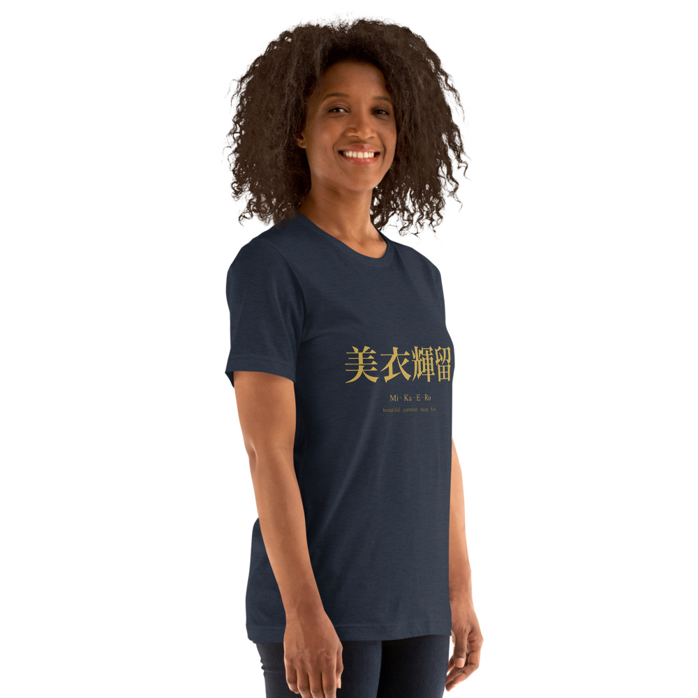 navy KanjiWear shirt — right-front