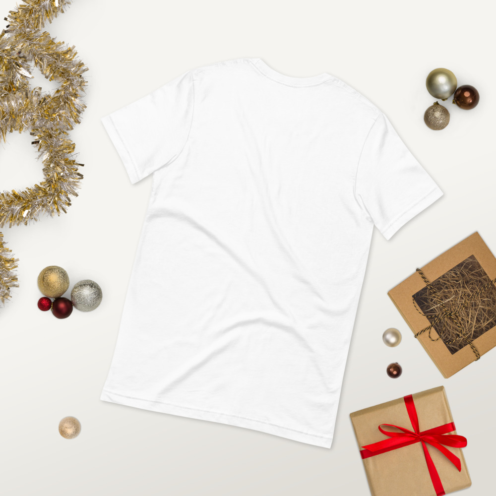 white KanjiWear shirt — back