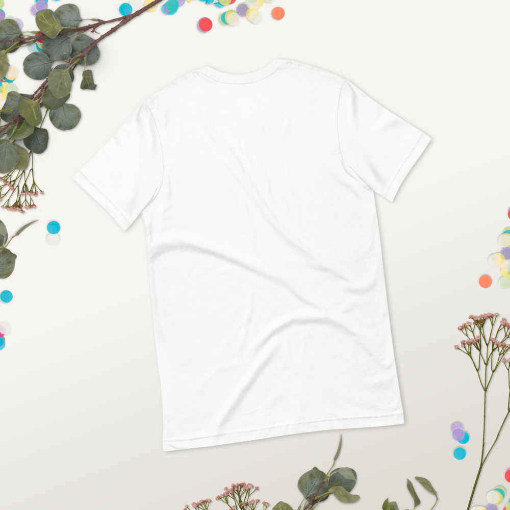 white KanjiWear shirt — back