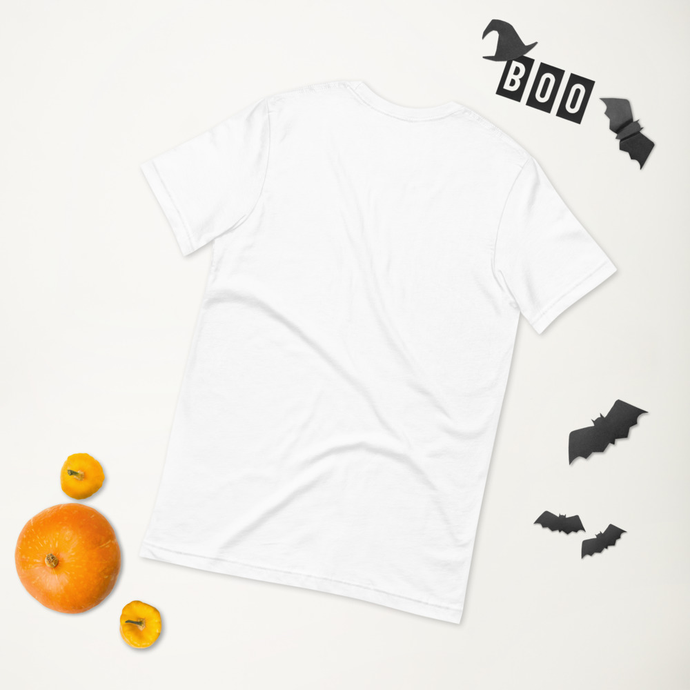white KanjiWear shirt — back