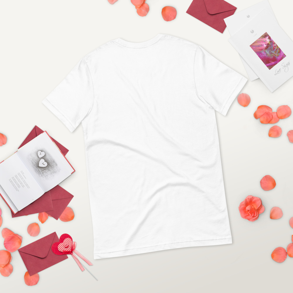 white KanjiWear shirt — back