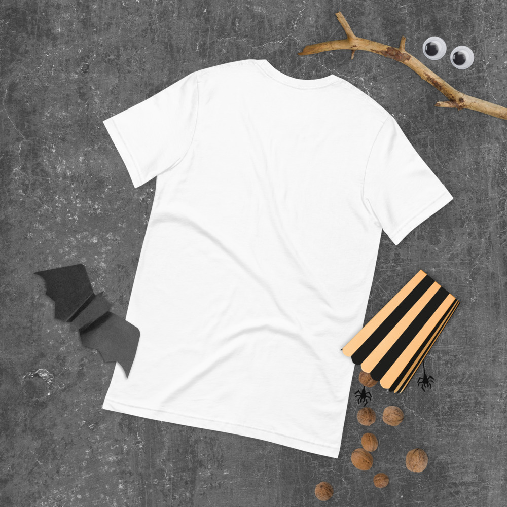 white KanjiWear shirt — back