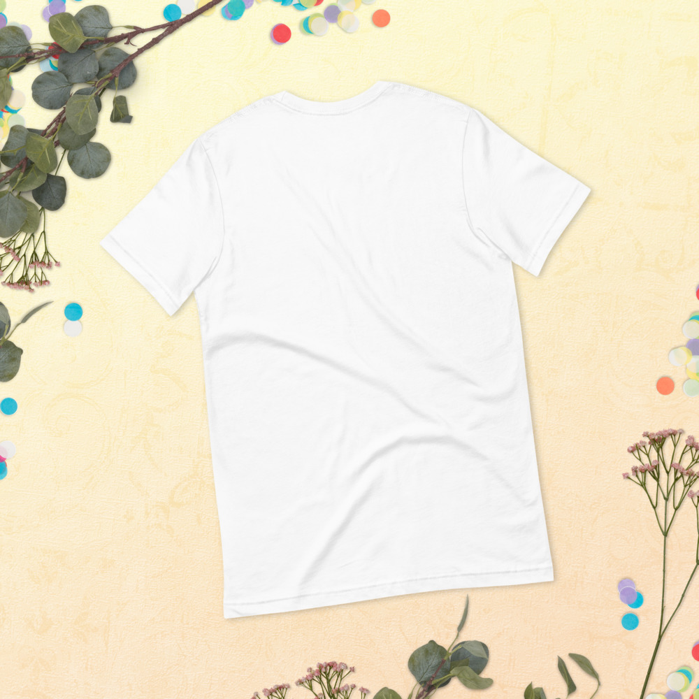 white KanjiWear shirt — back