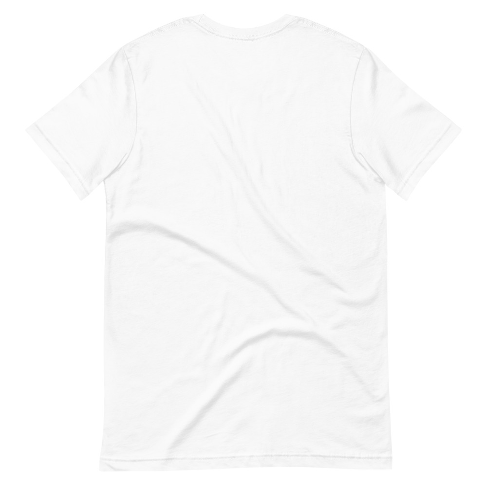 white KanjiWear shirt — back
