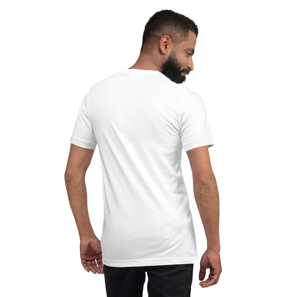 white KanjiWear shirt — back