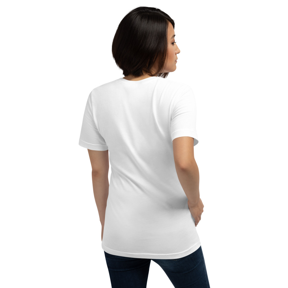 white KanjiWear shirt — back