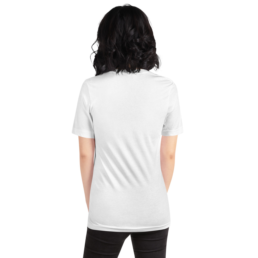 white KanjiWear shirt — back