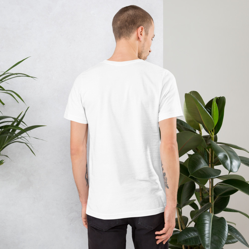 white KanjiWear shirt — back
