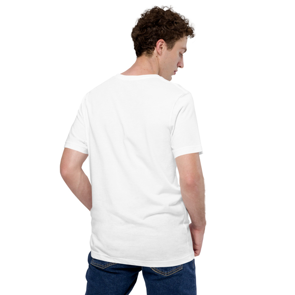 white KanjiWear shirt — back