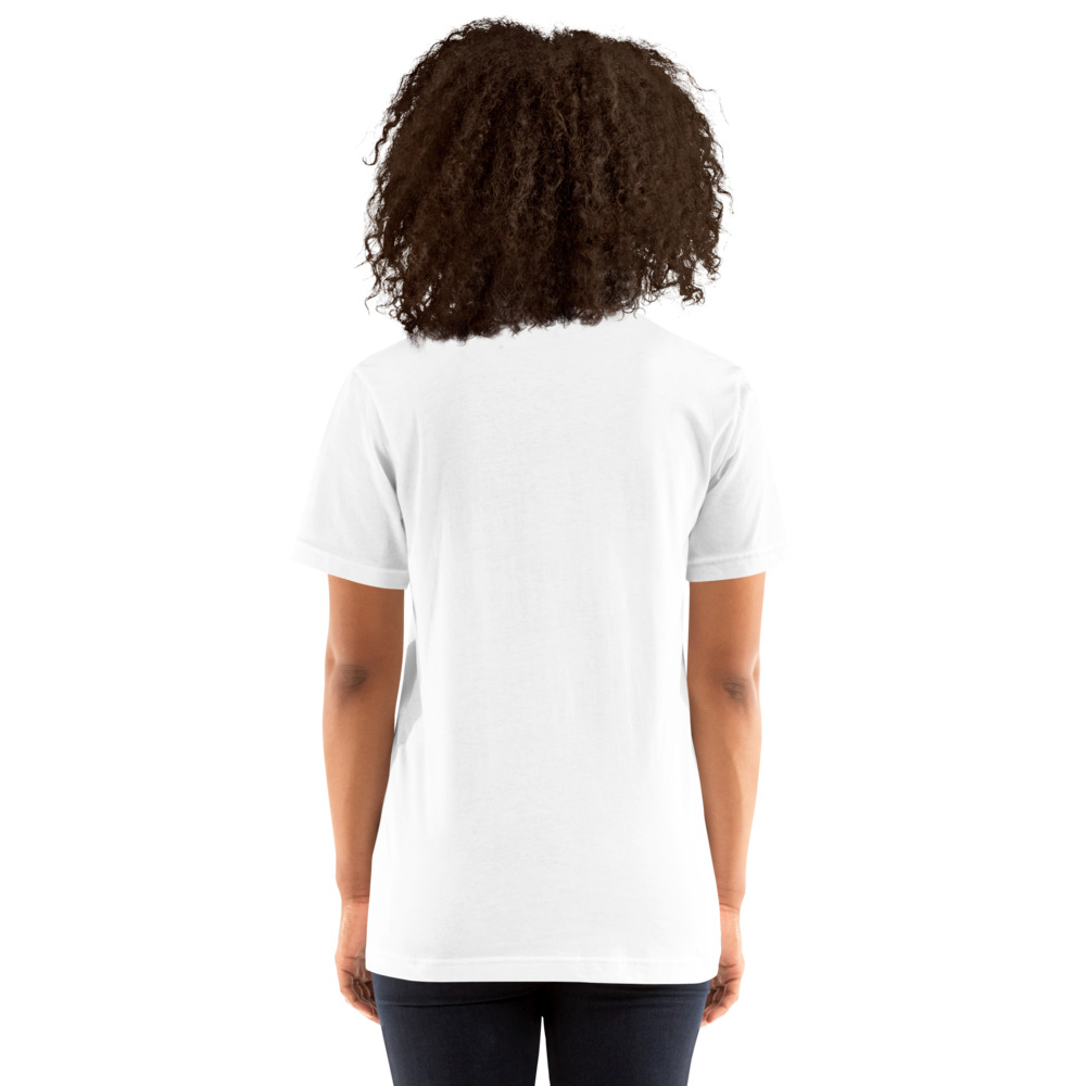 white KanjiWear shirt — back