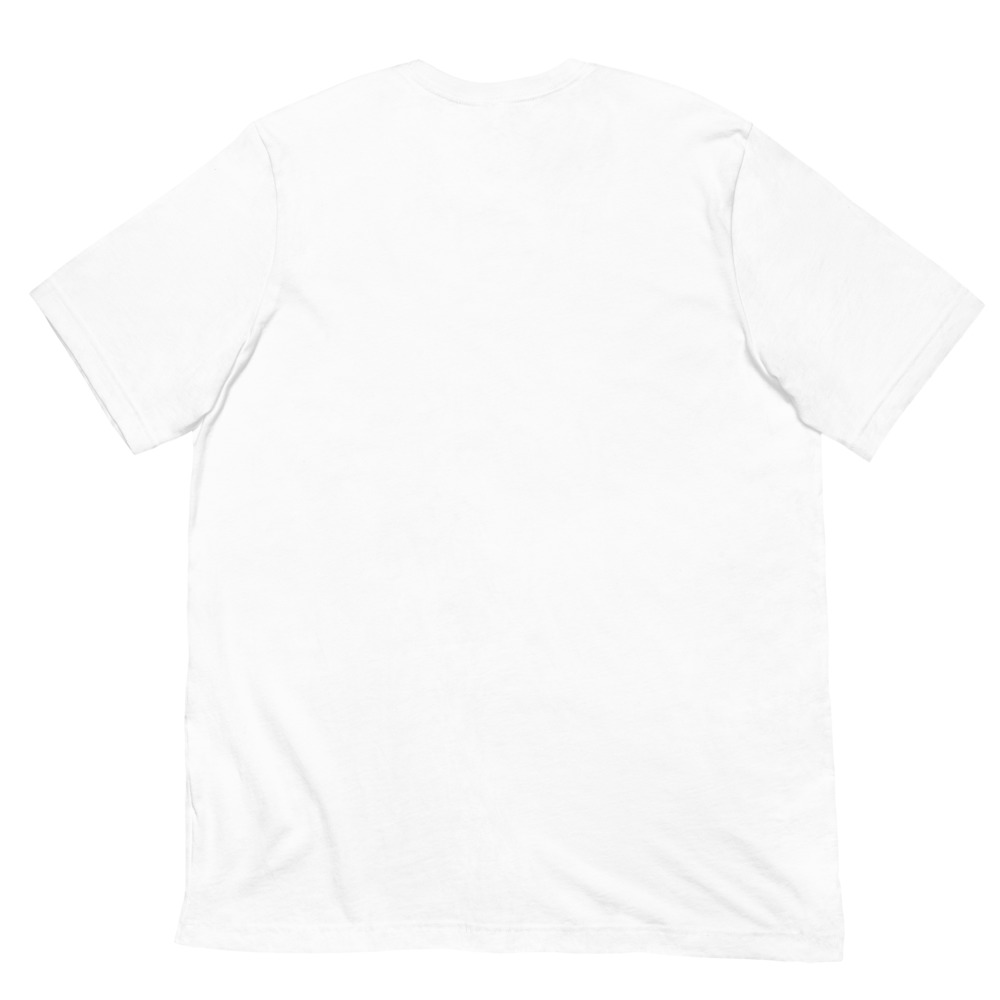 white KanjiWear shirt — back