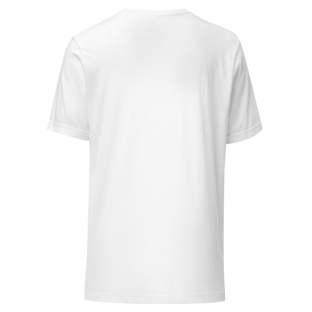 white KanjiWear shirt — back