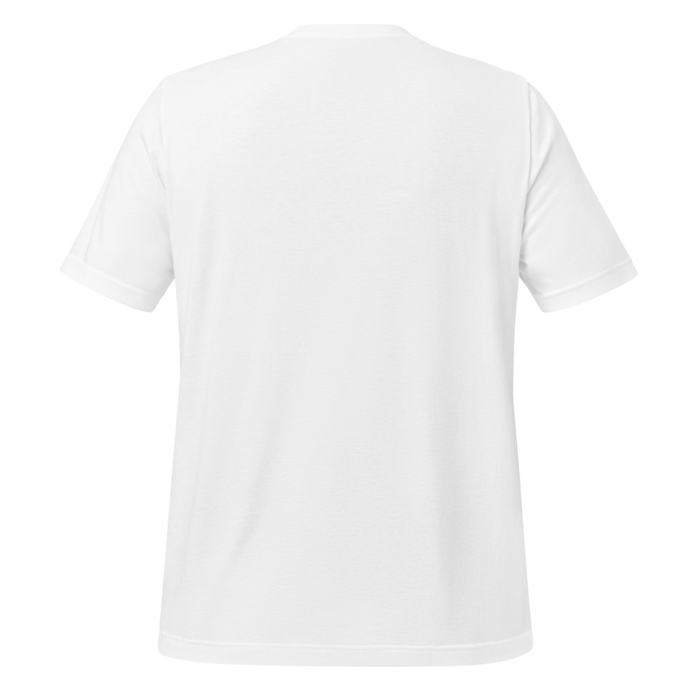 white KanjiWear shirt — back