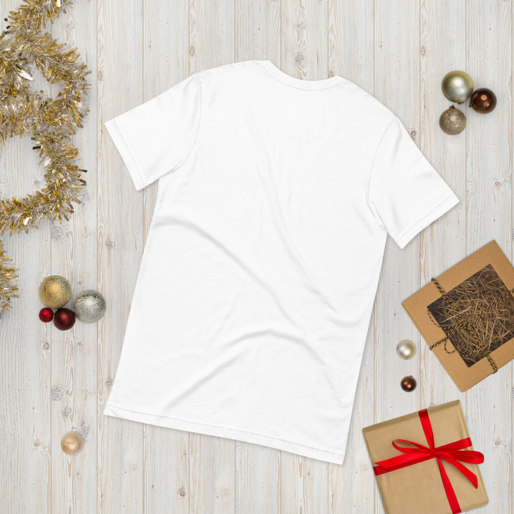 white KanjiWear shirt — back