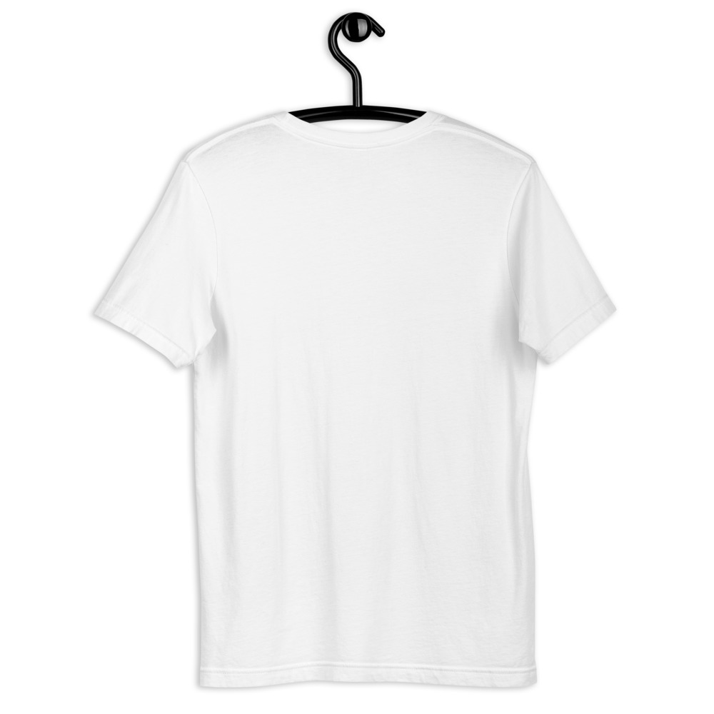 white KanjiWear shirt — back