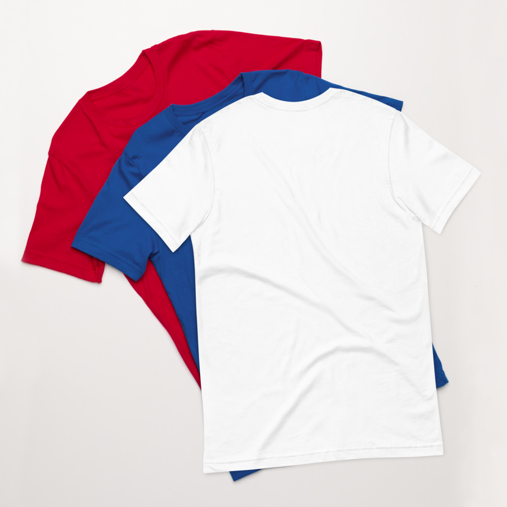 white KanjiWear shirt — back