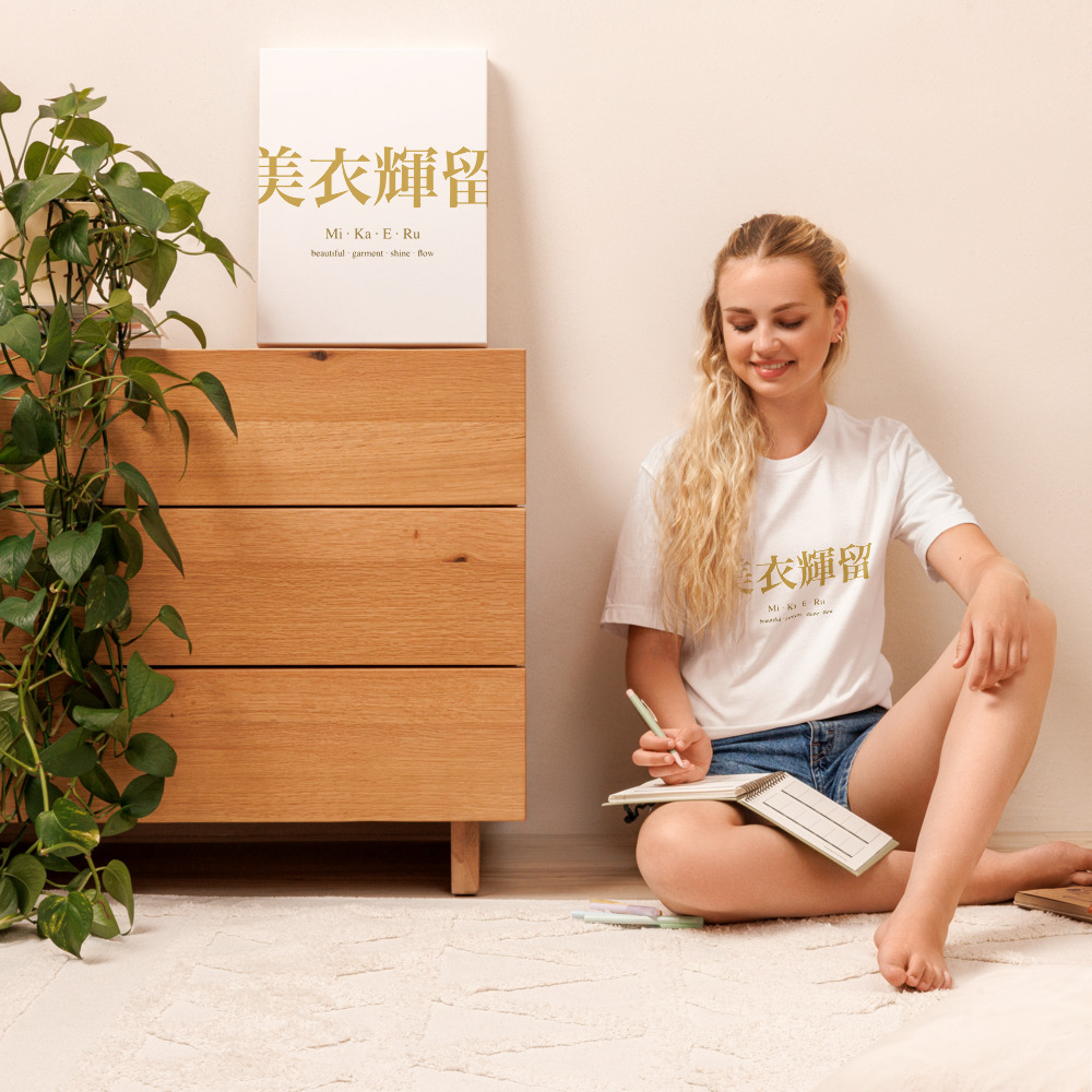 white KanjiWear shirt — front