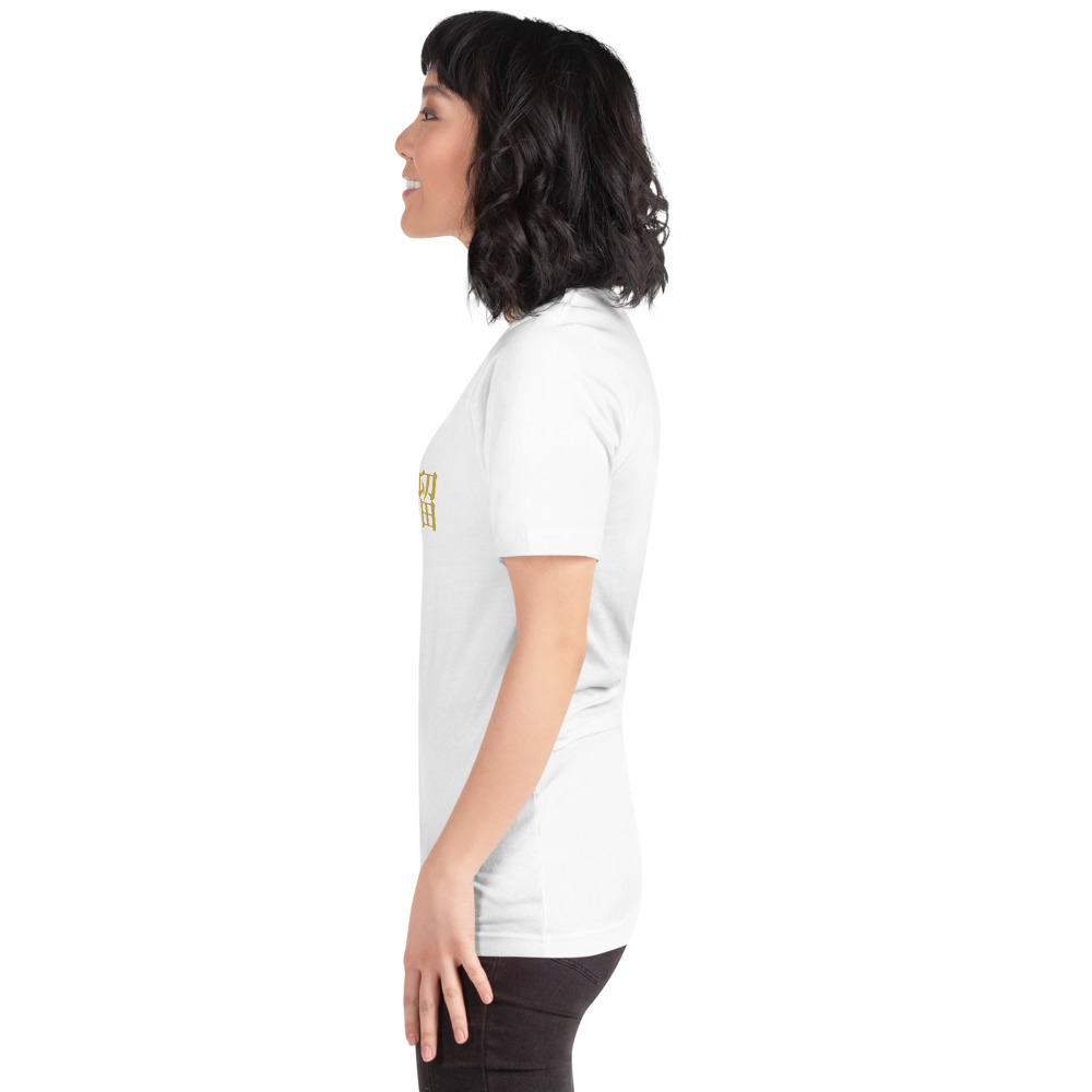 white KanjiWear shirt — left